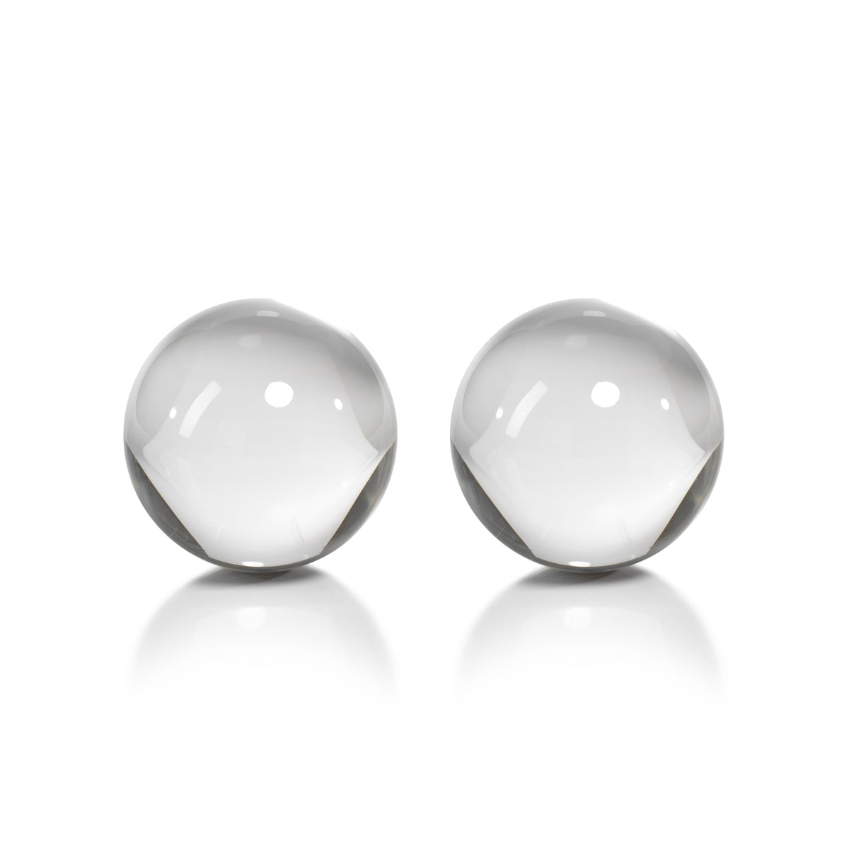 June Decorative Crystal Glass Balls - Close Up | Bone & Brass