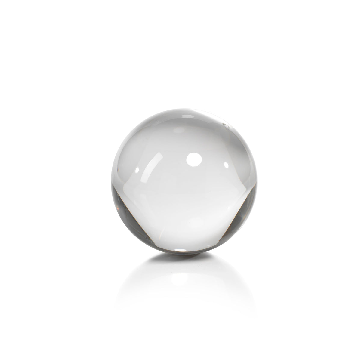 June Decorative Crystal Glass Balls | Bone & Brass