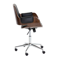 Kellan Onyx Desk Chair - Chair Detail | Bone & Brass
