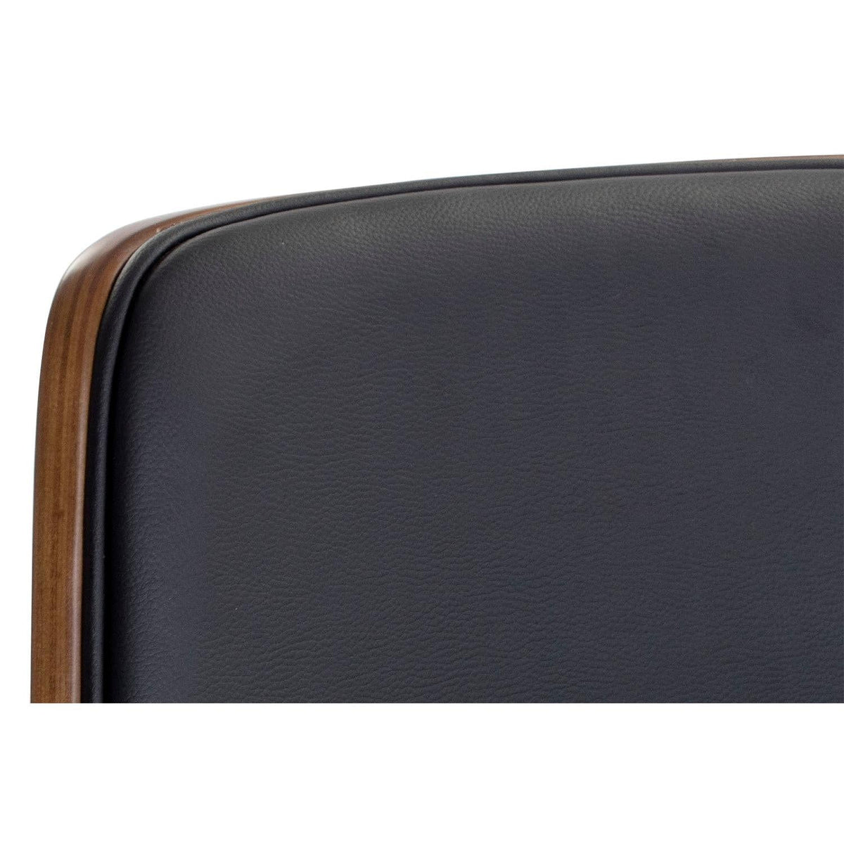 Kellan Onyx Desk Chair - Chair View | Bone & Brass