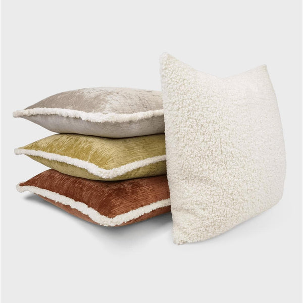 Kinney Putty Throw Pillow - Pillow Detail | Bone & Brass