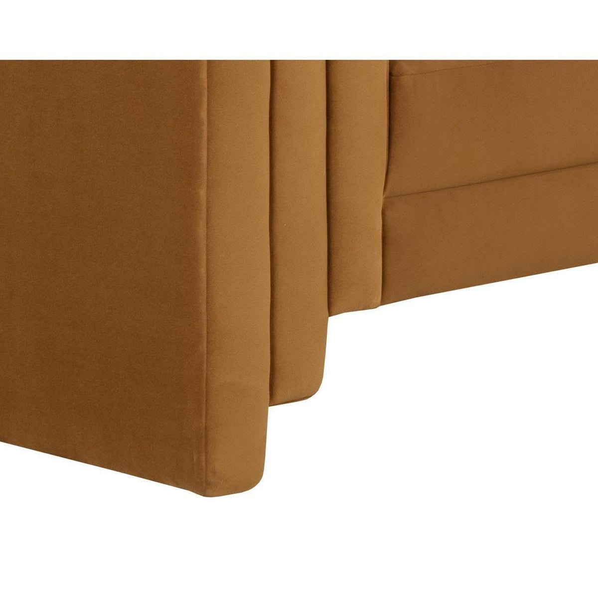 Kira Sofa - Meg Gold - Sofa View | Bone & Brass