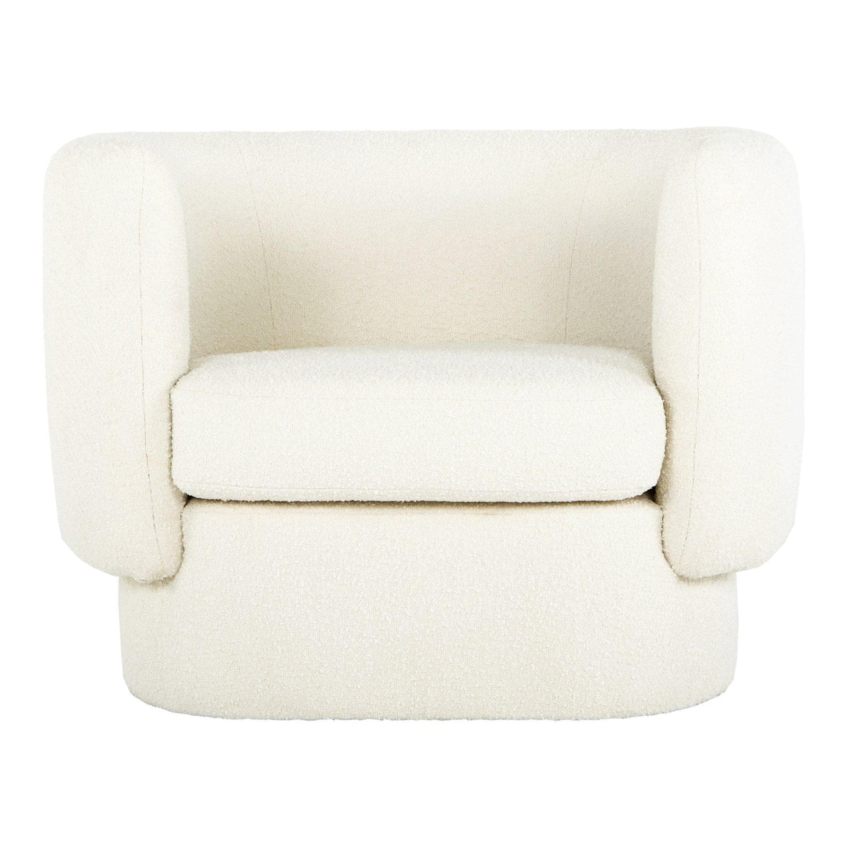 Koba Chair Maya White - Chair Upholstery Detail | Bone & Brass