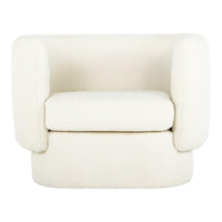 Koba Chair Maya White - Chair Upholstery Detail | Bone & Brass