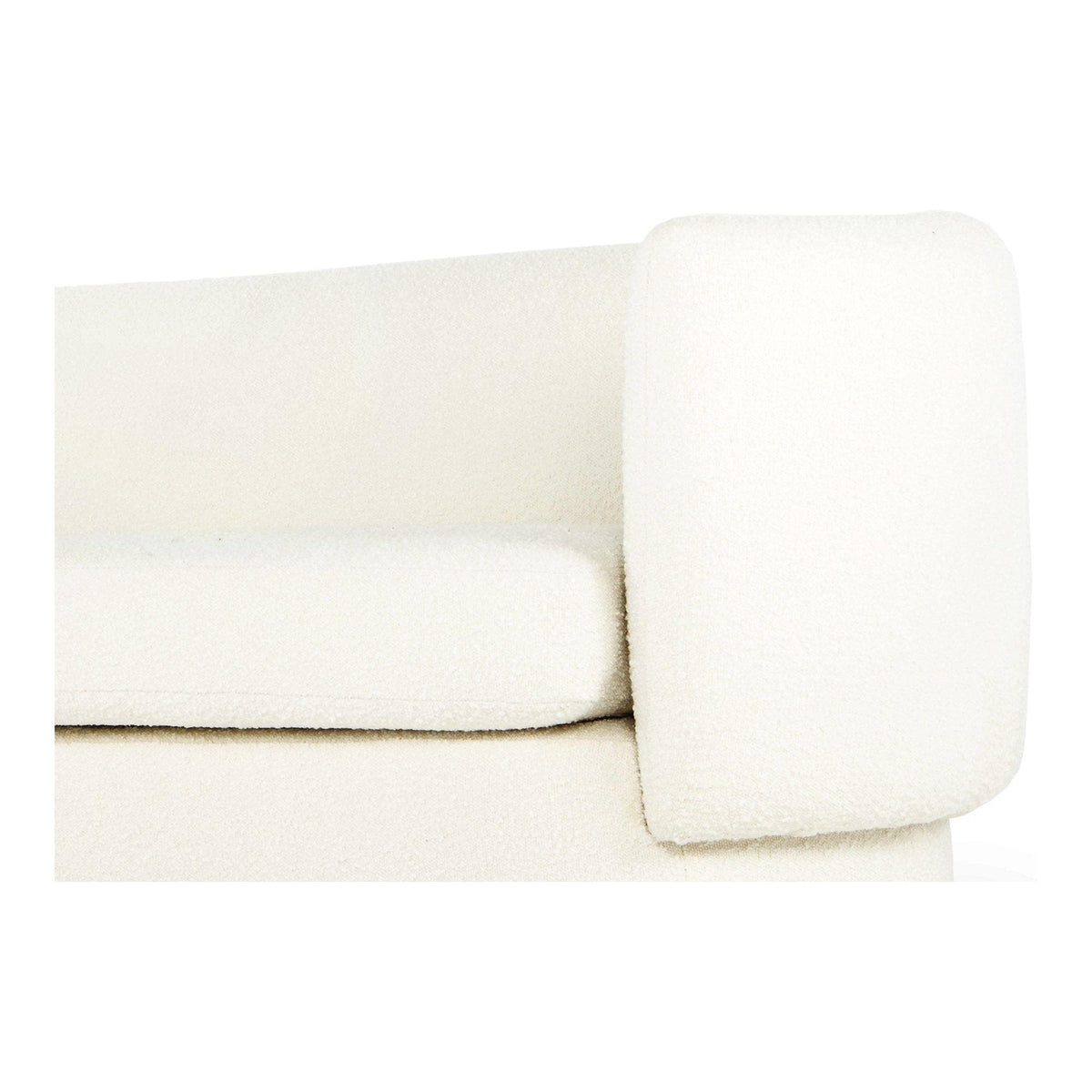 Koba Sofa Maya White - Sofa Detail | Bone & Brass