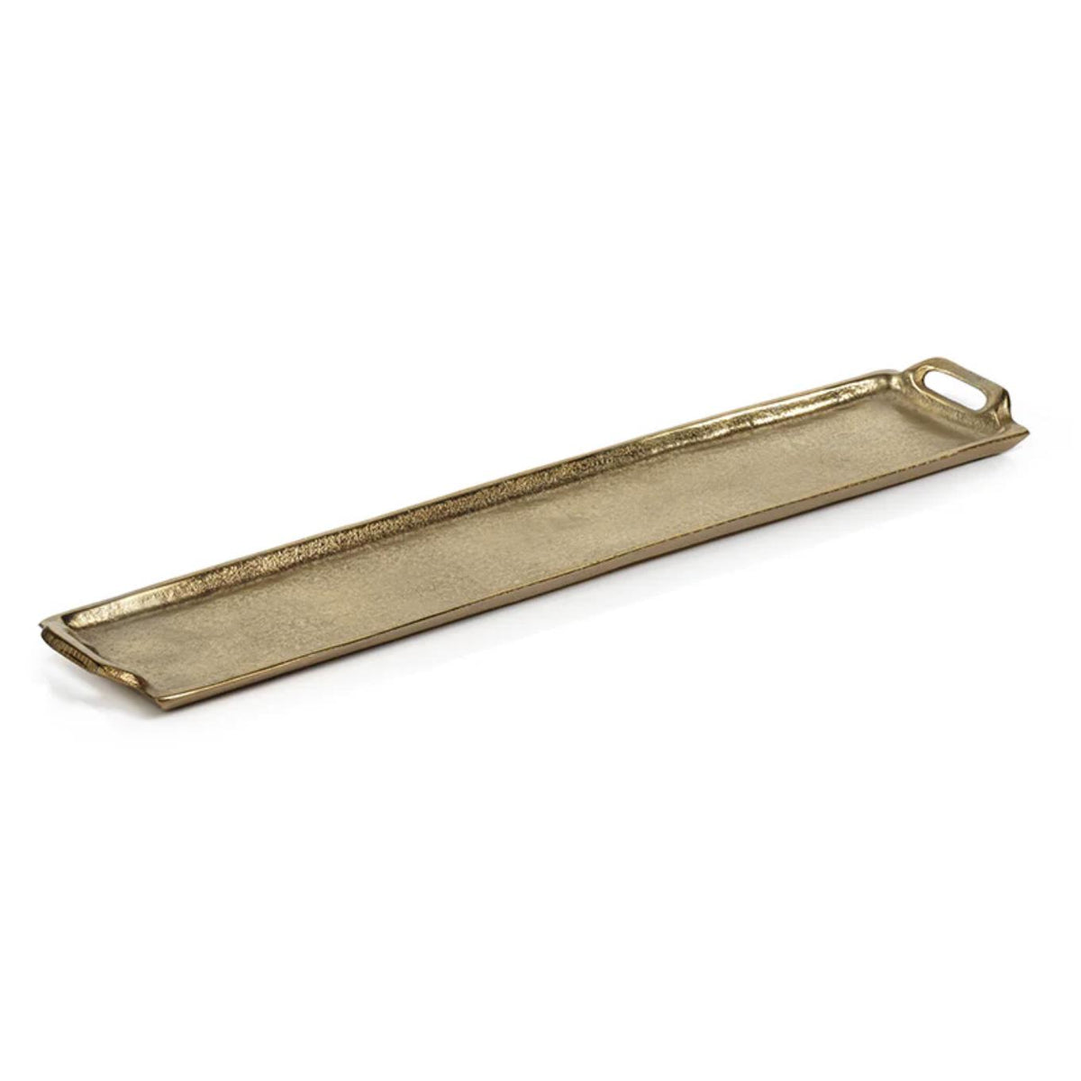 Kona Gold 26" Aluminum Serving Tray | Bone & Brass