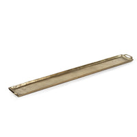Kona Gold Aluminum Decorative Tray | Bone & Brass
