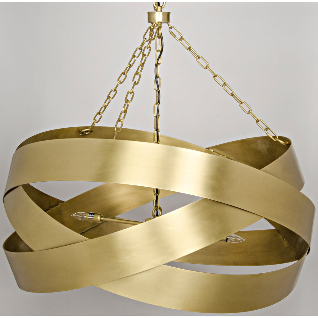 Orion Pendant Metal with Brass Finish