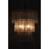 Bruna Chandelier Small Metal with Brass Finish