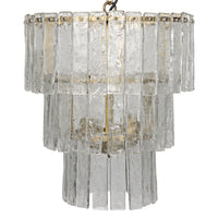 Bruna Chandelier Small Metal with Brass Finish