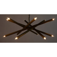 Ikram Chandelier Small Metal with Brass Finish