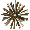 Bero Chandelier Metal with Brass Finish