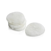 La Salama Alabaster Coasters, Set 4 - Coaster Top View | Bone & Brass