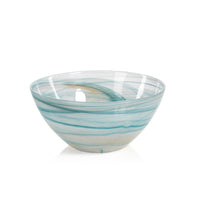 Lagoon Alabaster Serving Bowls, Set of 2 | Bone & Brass
