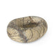 Lagoon Marble Bowl, a natural stone bowl with unique brown and cream veining, 7" wide.