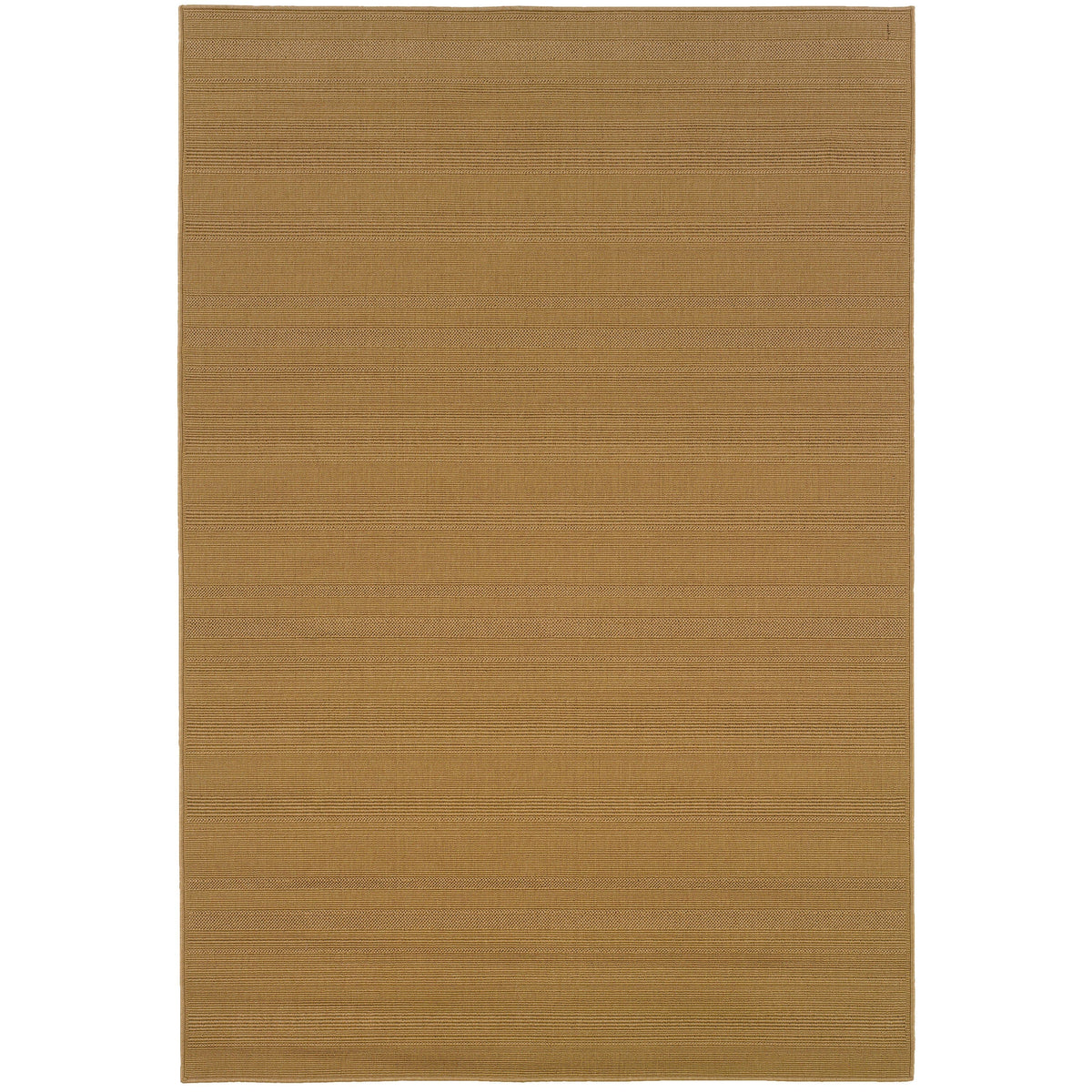 Lanai Beige Outdoor Rug, a rectangular polypropylene rug with a natural Sisal-inspired woven texture.
