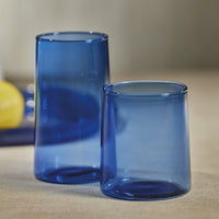 Lanvin Cobalt Highball Glasses, Set of 6 - Glass Detail | Bone & Brass