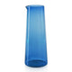 Lanvin Glass Pitcher | Gray, Cobalt Blue or Green - Pitcher Handle Detail | Bone & Brass