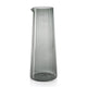Lanvin Glass Pitcher | Gray, Cobalt Blue or Green | Bone & Brass