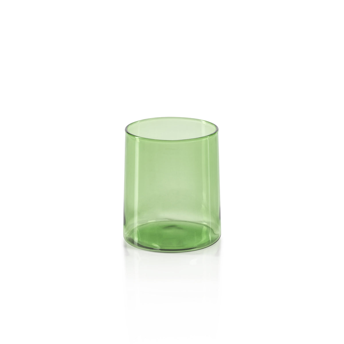 Lanvin Green Tumbler Glasses, Set 6 | Bone & Brass