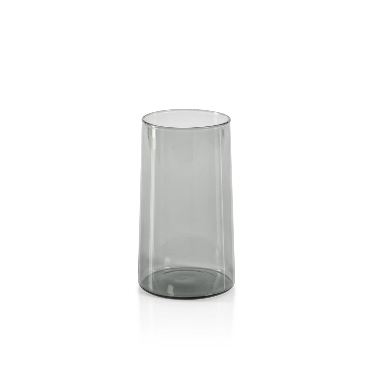 Lanvin Smoke Grey Highball Glasses, Set 6 | Bone & Brass