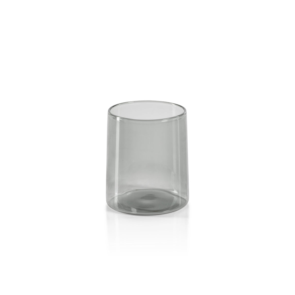 Lanvin Smoke Grey Tumbler Glasses, Set 6 | Bone & Brass