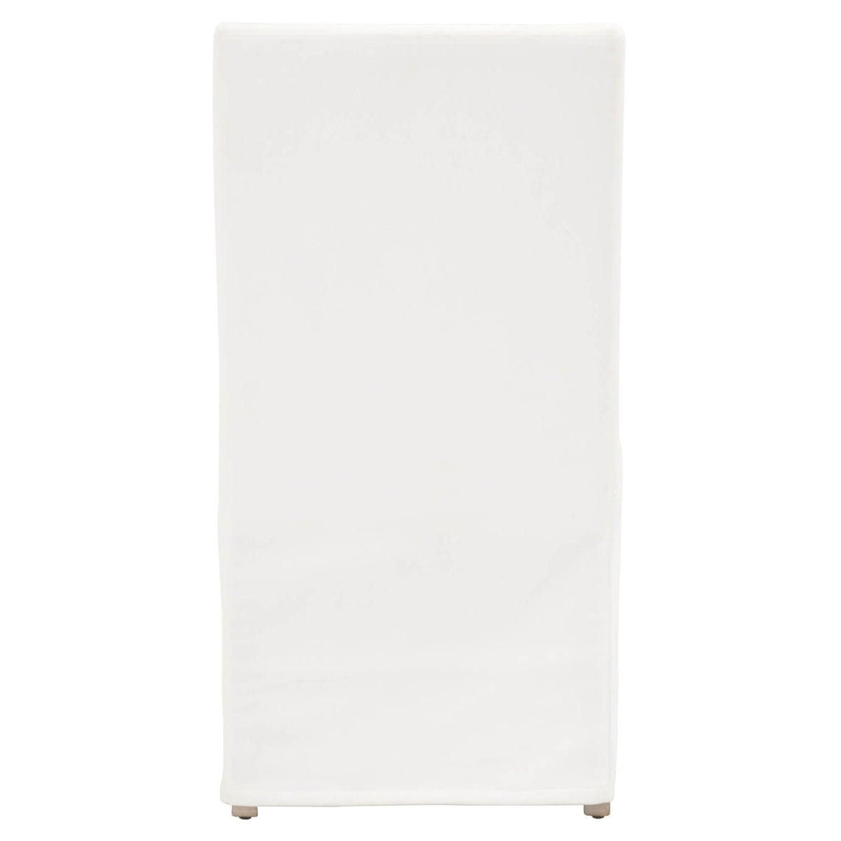 Laverne Ivory Slipcover Dining Chair, Set 2 - Chair Side View | Bone & Brass