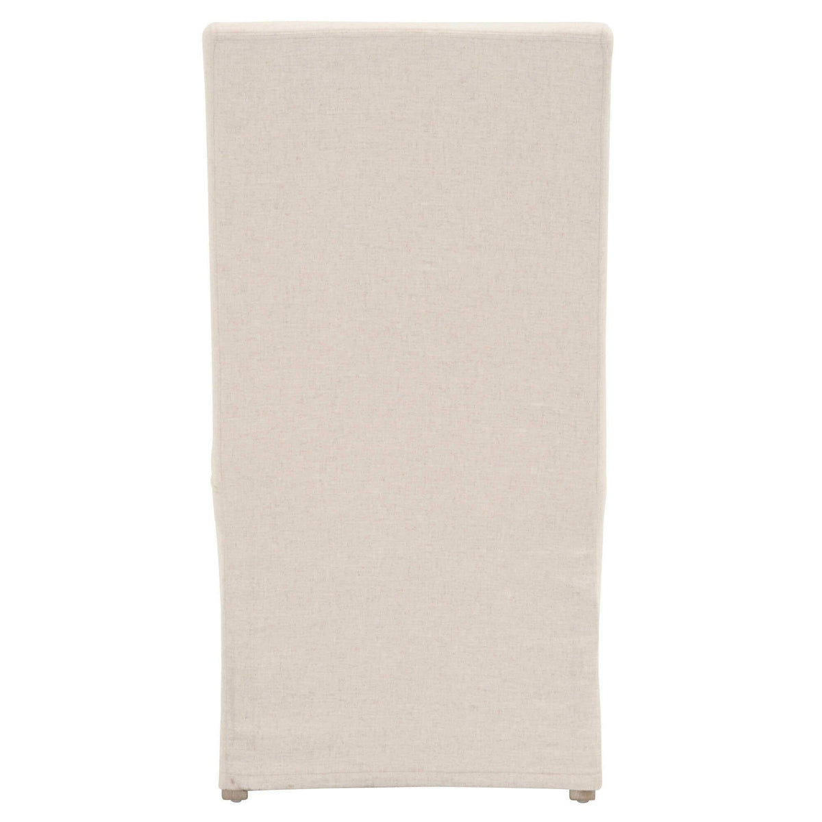 Laverne Jute Slipcover Dining Chair, Set 2 - Chair Upholstery Detail | Bone & Brass