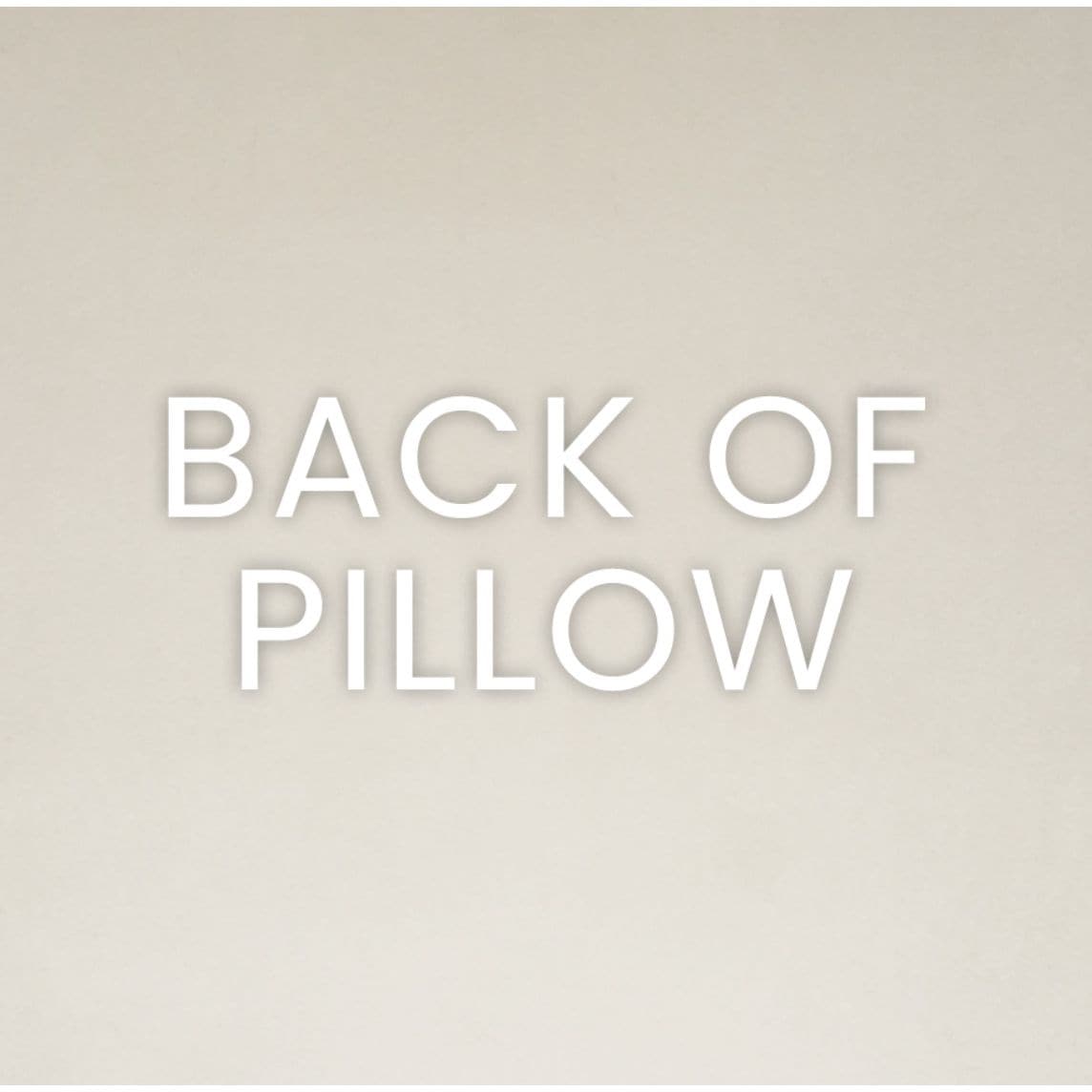 Back of Leah Lapis Blue Throw Pillow, showing the seamless zippered cover and tailored finish.