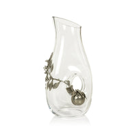 Lemon Pewter & Glass Pitcher | Bone & Brass