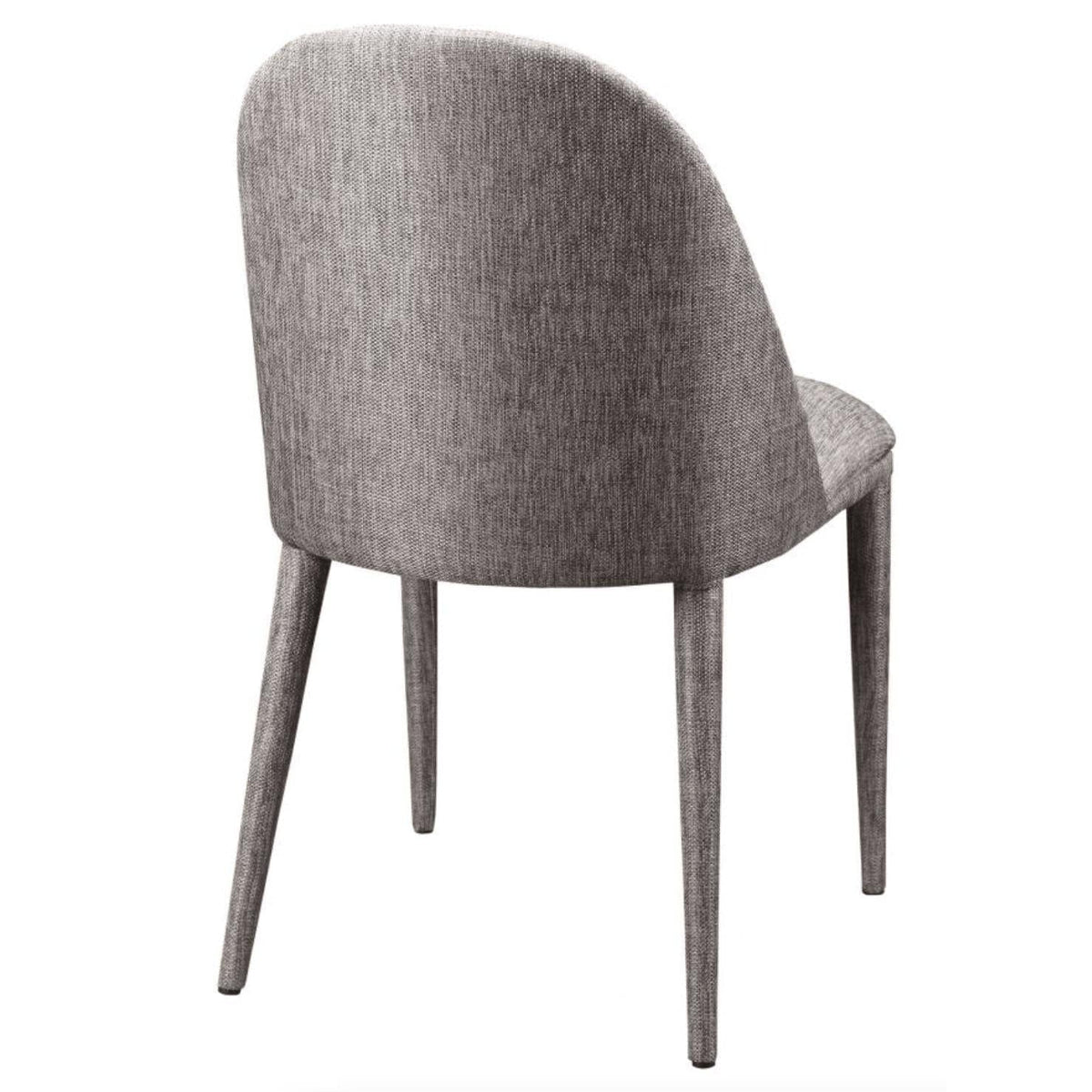 Libby Grey Dining Chair, Set 2 - Chair Upholstery Detail | Bone & Brass