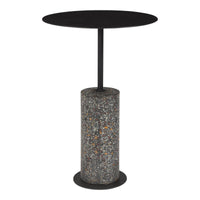 Lillith Accent Table | Bone & Brass
