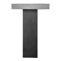 Lithic Outdoor Bar Table - Outdoor Table View | Bone & Brass