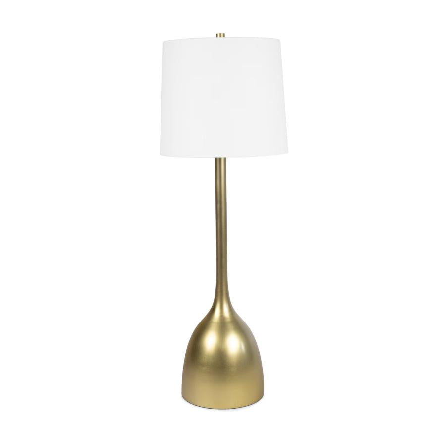 Logan Buffet Lamp - Natural Brass | Bone & Brass