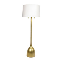Logan Floor Lamp - Floor Lamp Base | Bone & Brass