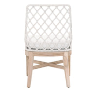Lois White Rope Outdoor Dining Chair - Patio Chair View | Bone & Brass