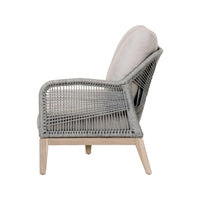 Lulu Platinum Rope Outdoor Sofa