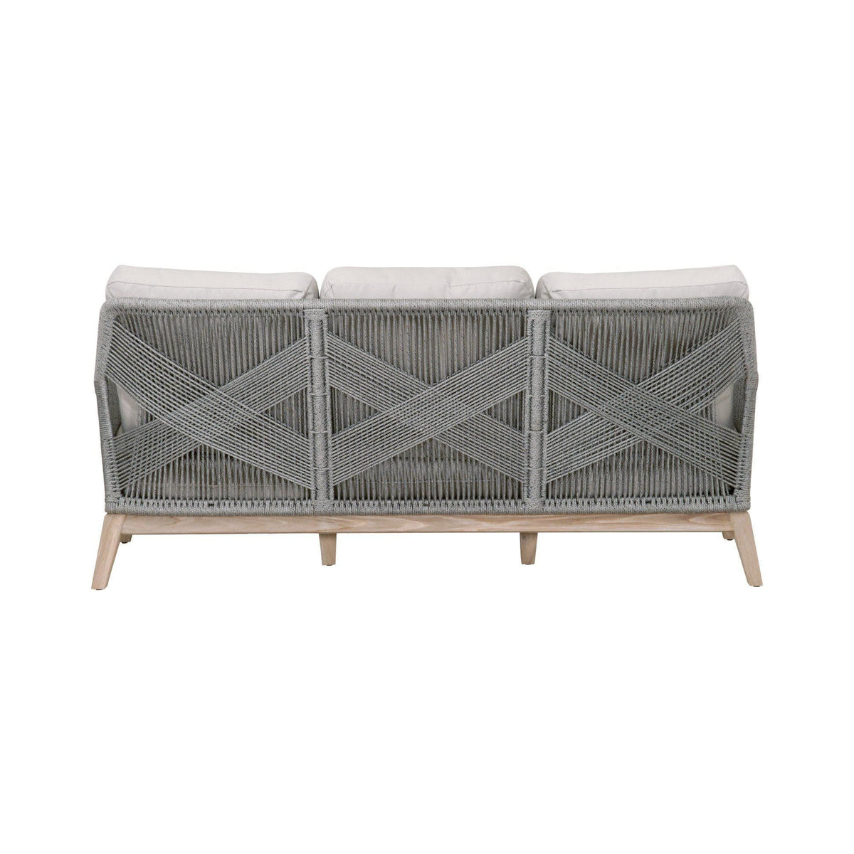 Lulu Platinum Rope Outdoor Sofa