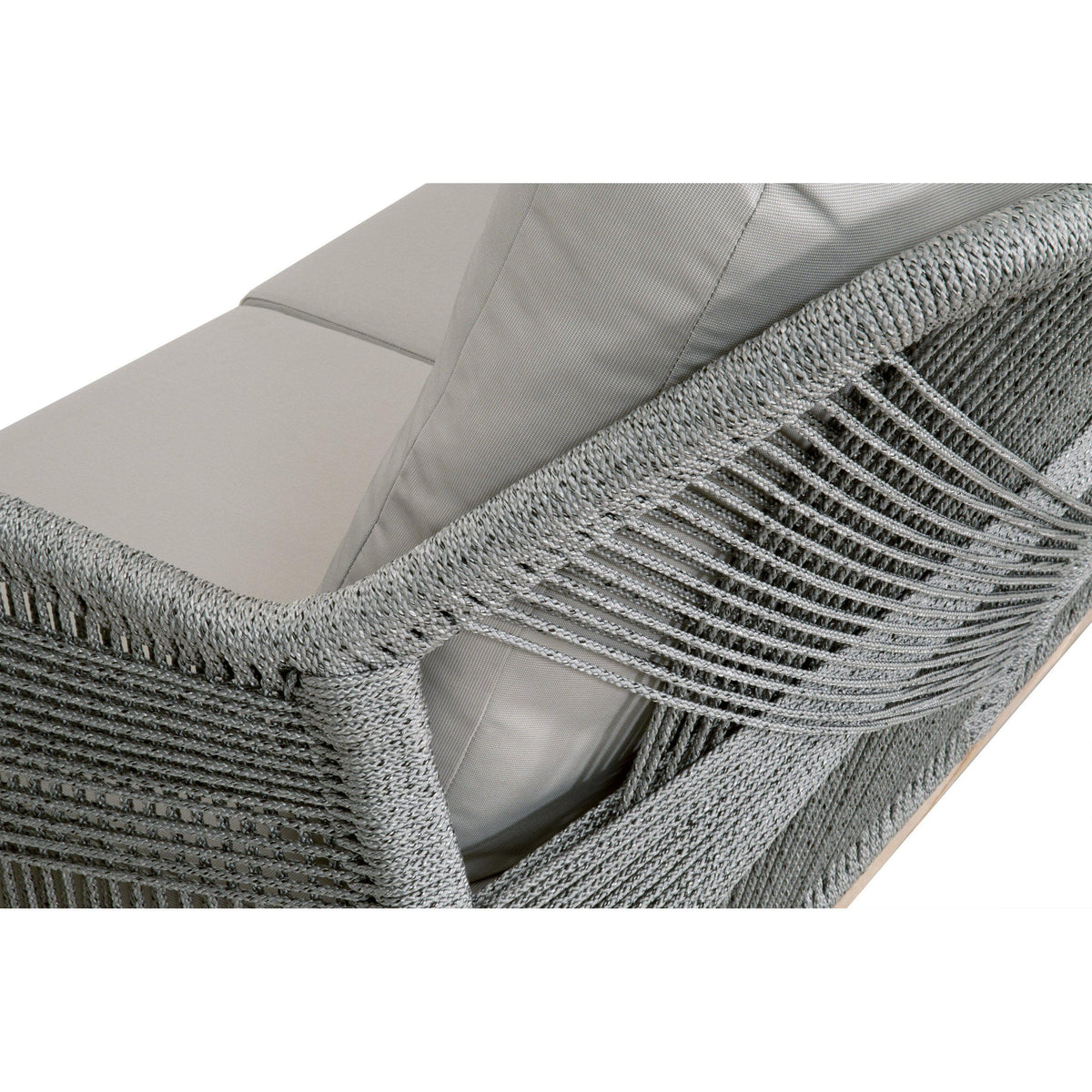 Lulu Platinum Rope Outdoor Sofa