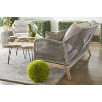Lulu Platinum Rope Outdoor Sofa