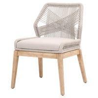 Lulu Taupe Rope Dining Chair, Set 2 | Bone & Brass