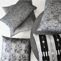 Lustrious Smoke Throw Pillow - Pillow Detail | Bone & Brass