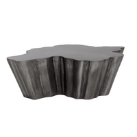 Lynx Antique Grey Organic Shaped Coffee Table
