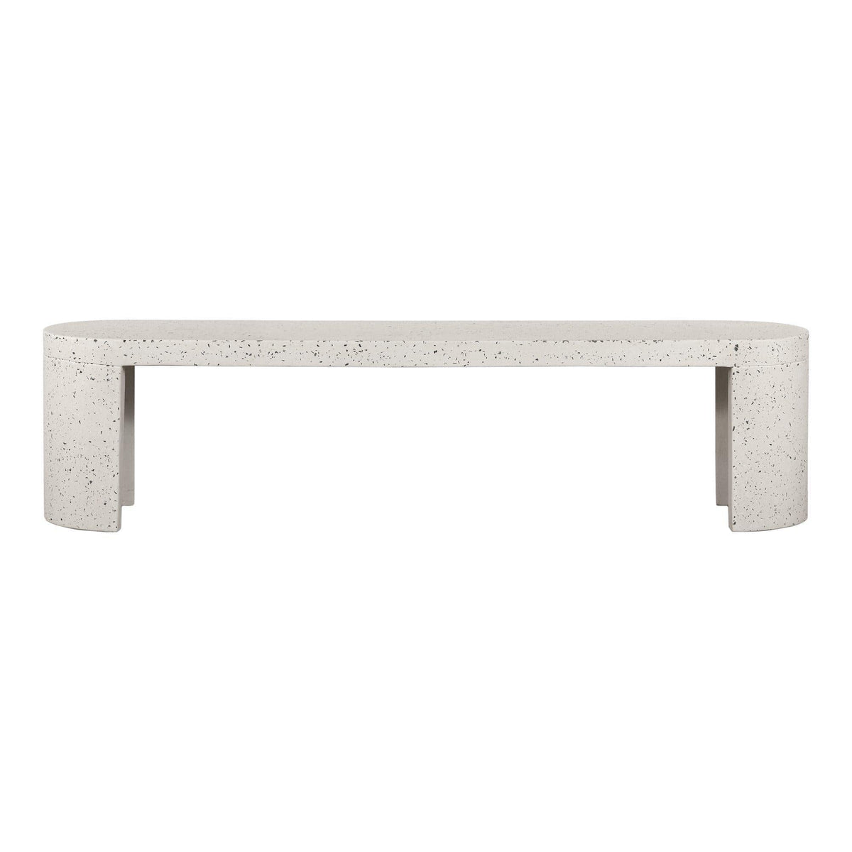 Lyon Outdoor Bench - Outdoor Chair Side View | Bone & Brass