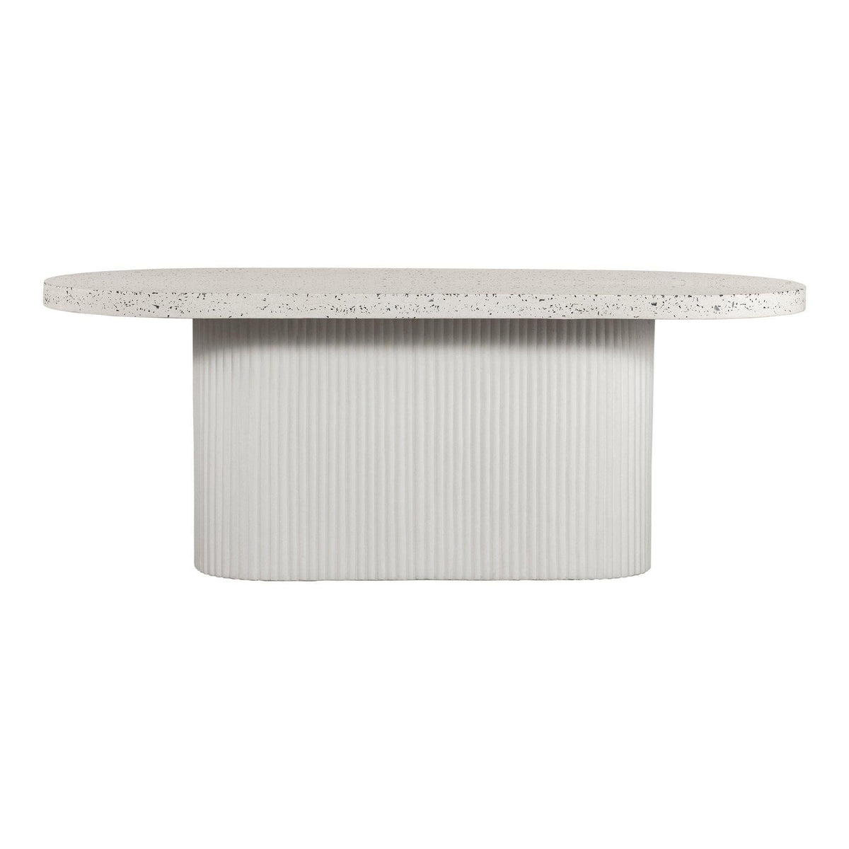 Lyon Terrazzo Outdoor Dining Table - Table Detail | Bone & Brass