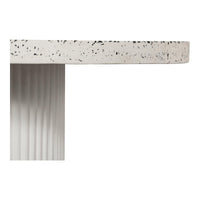 Lyon Terrazzo Outdoor Dining Table - Table Top View | Bone & Brass