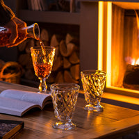 Lyonnais Wine Glass Set-6 - Side View | Bone & Brass