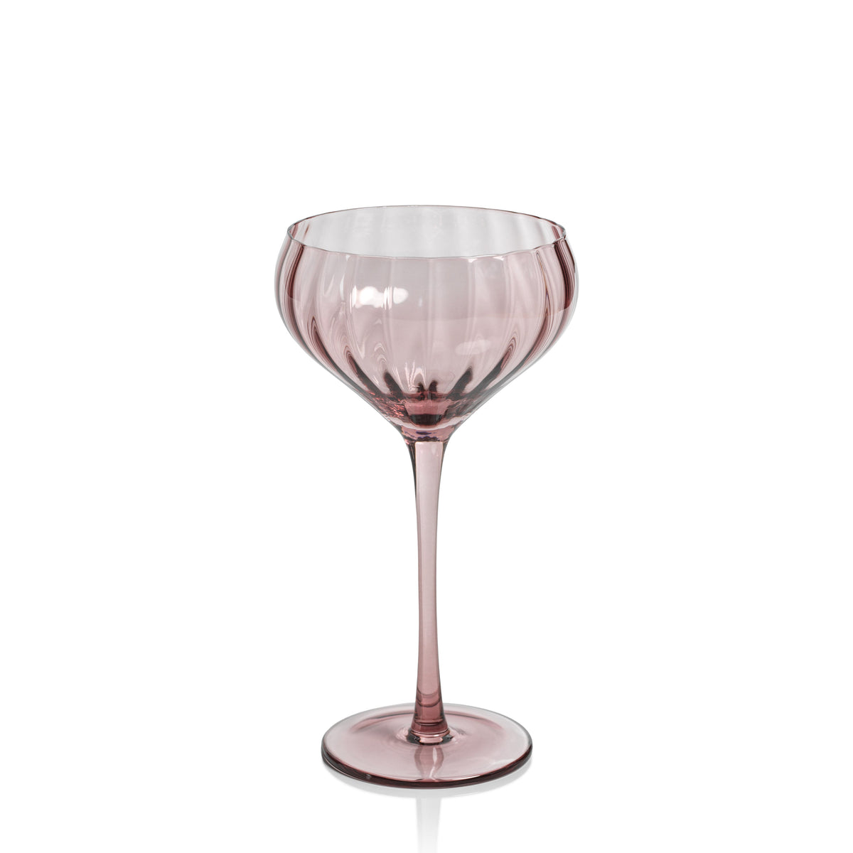Madden Blush Cocktail Glasses, Set 4 | Bone & Brass