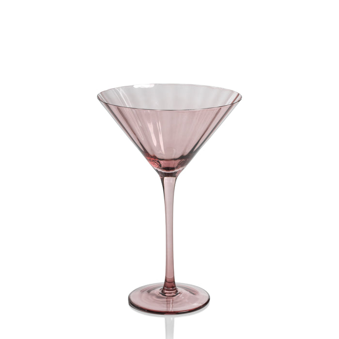 Madden Blush Martini Glasses, Set 4 | Bone & Brass