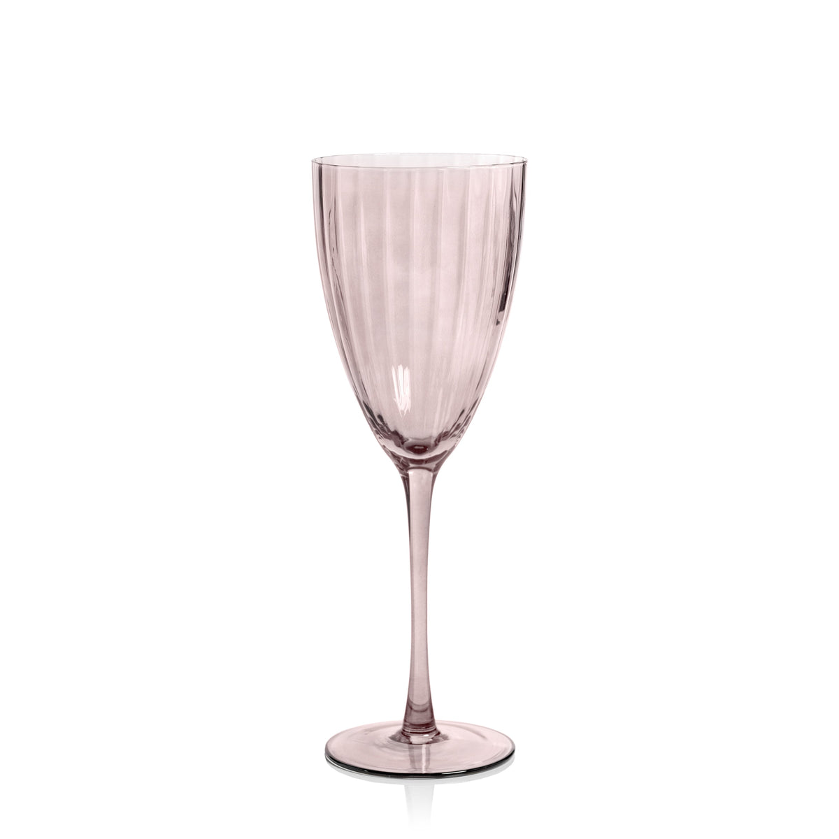 Madden Blush White Wine Glasses, Set 4 | Bone & Brass
